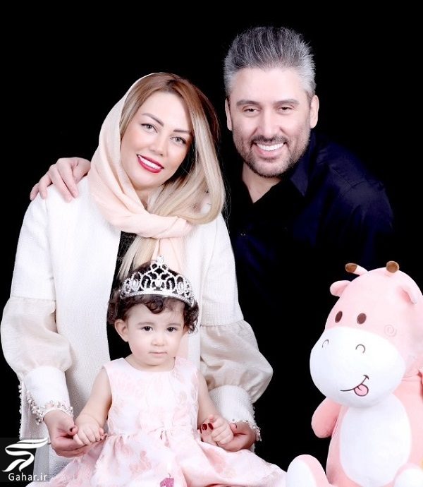 عکسهای جدید نیما مسیحا و همسرش در تولد 1 سالگی دخترشان