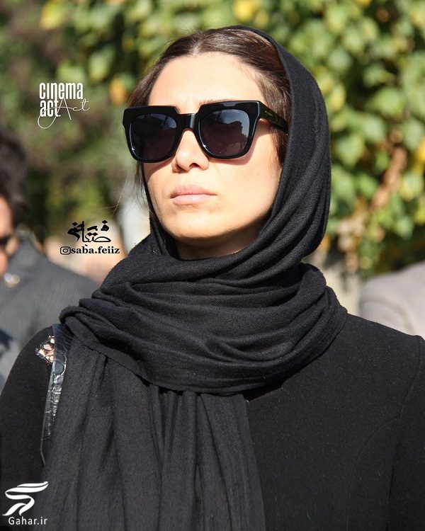 عکسهای بازیگران در مراسم تشییع مجید اوجی