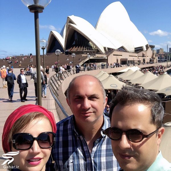 شبنم قلی خانی و برادرزاده هایش در استرالیا / ۹ عکس, جدید 1400 -❤️ گهر