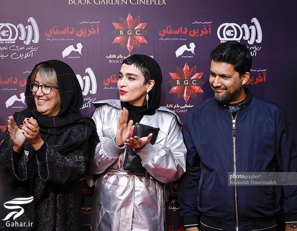 عکسهای بازیگران در اکران انیمیشن آخرین داستان