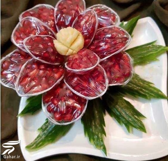 عکس های تزیین انار شب یلدا