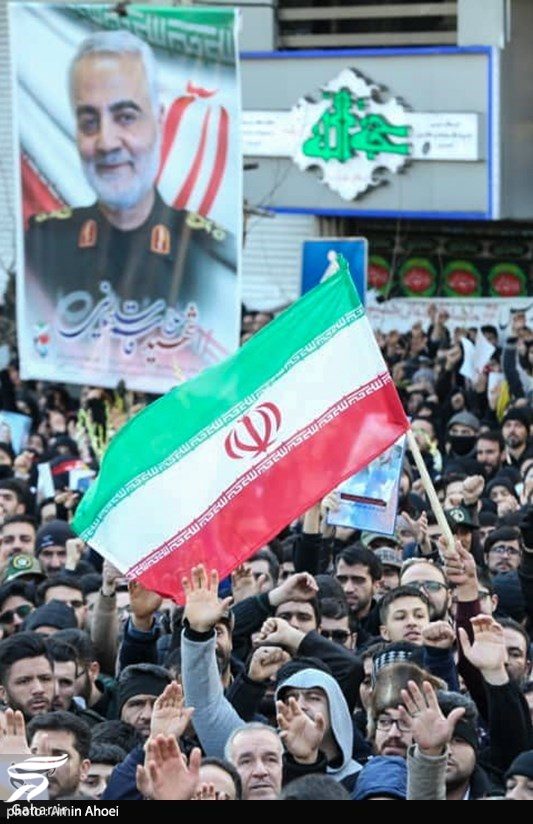 عکسهای مراسم تشییع سردار سلیمانی با حضور باشکوه مردم