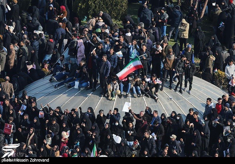 عکسهای مراسم تشییع سردار سلیمانی با حضور باشکوه مردم