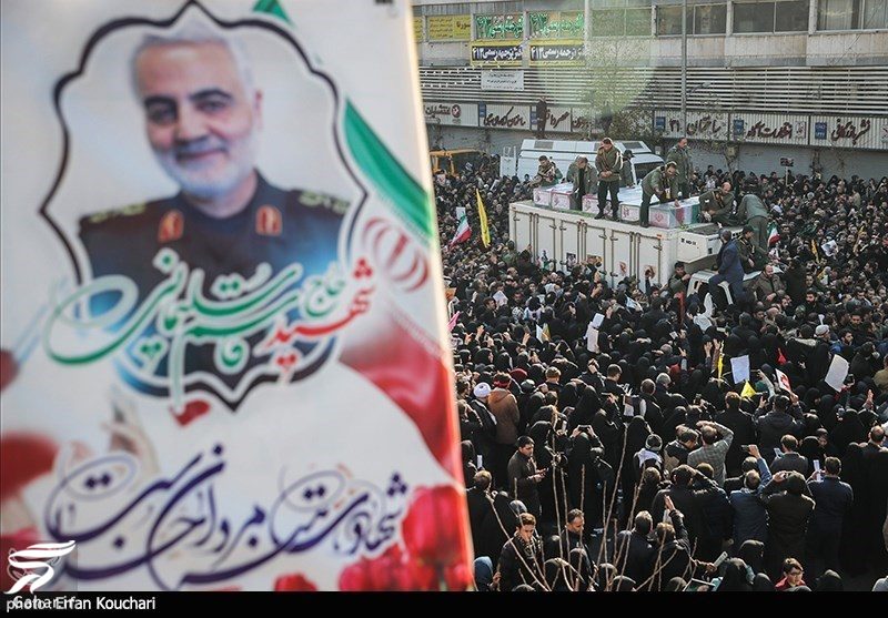 عکسهای مراسم تشییع سردار سلیمانی با حضور باشکوه مردم