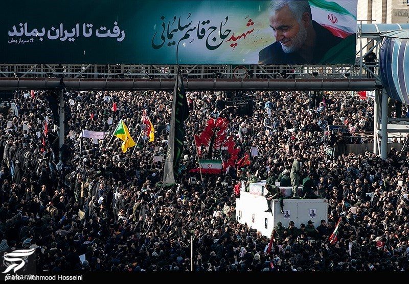 عکسهای مراسم تشییع سردار سلیمانی با حضور باشکوه مردم