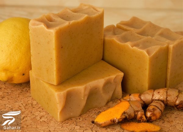 فواید صابون زردچوبه برای پوست