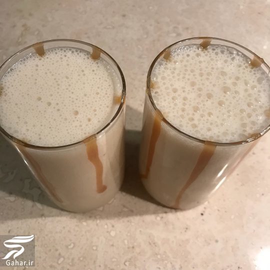 طرز تهیه میلک شیک کارامل خوشمزه