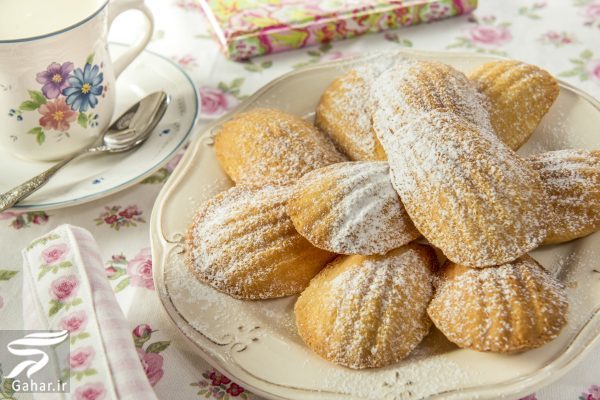طرز تهیه شیرینی مادلین فرانسوی + فیلم آموزش