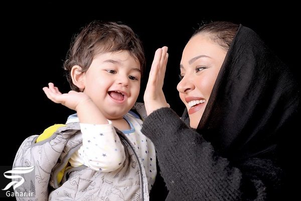 عکسهای جدید زیبا بروفه و پسرش اهورا