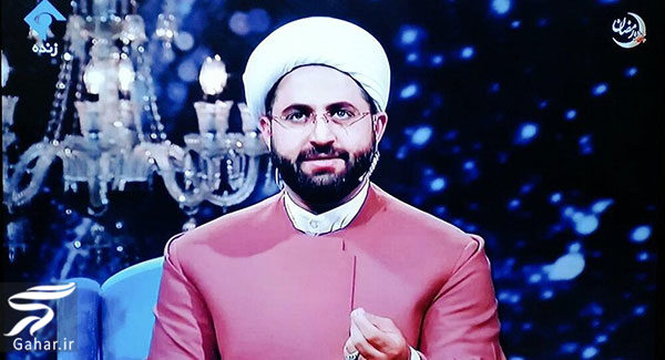 لباس گلبهی مجری روحانی خبرساز شد ; عکس