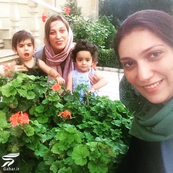 شباهت جالب فلامک جنیدی و خواهرش