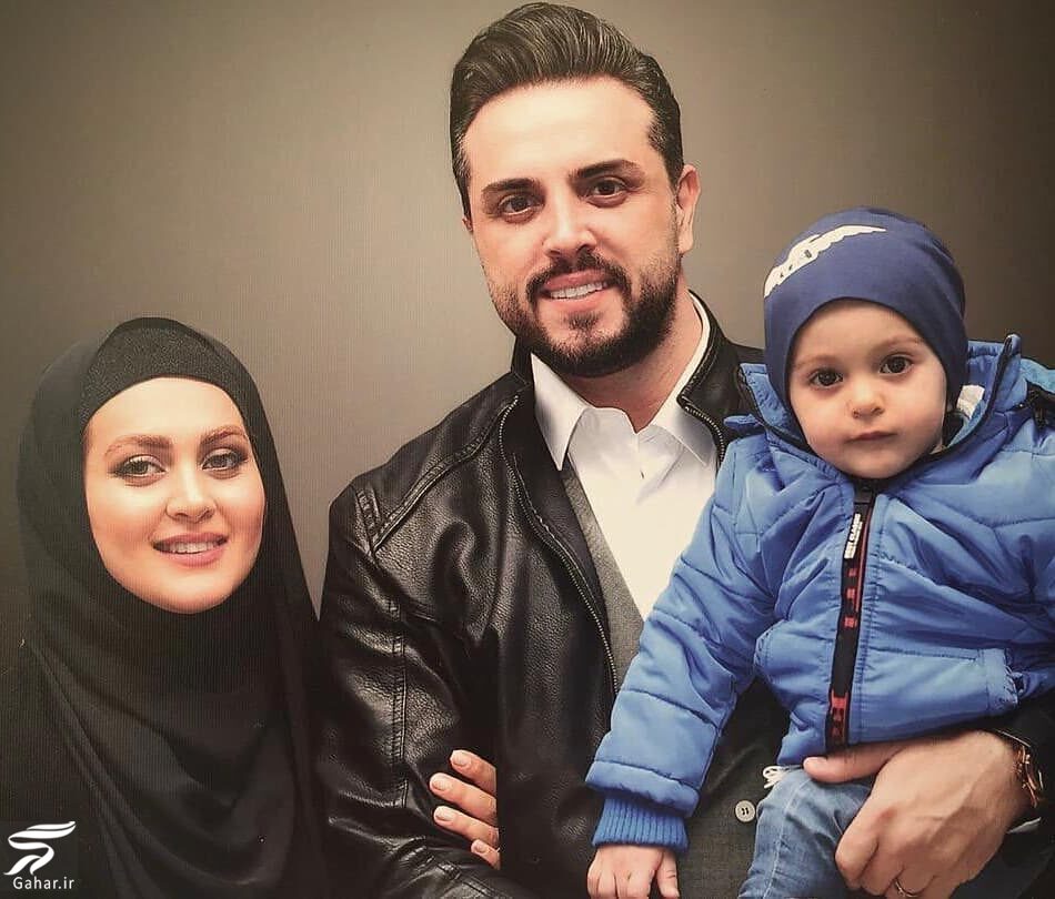 عکس جدید پسر پدرام کریمی و همسرش