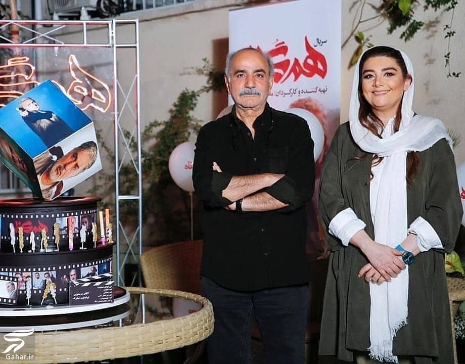 عکس های دورهمی بازیگران سریال هم گناه در جشن تولد پرویز پرستویی
