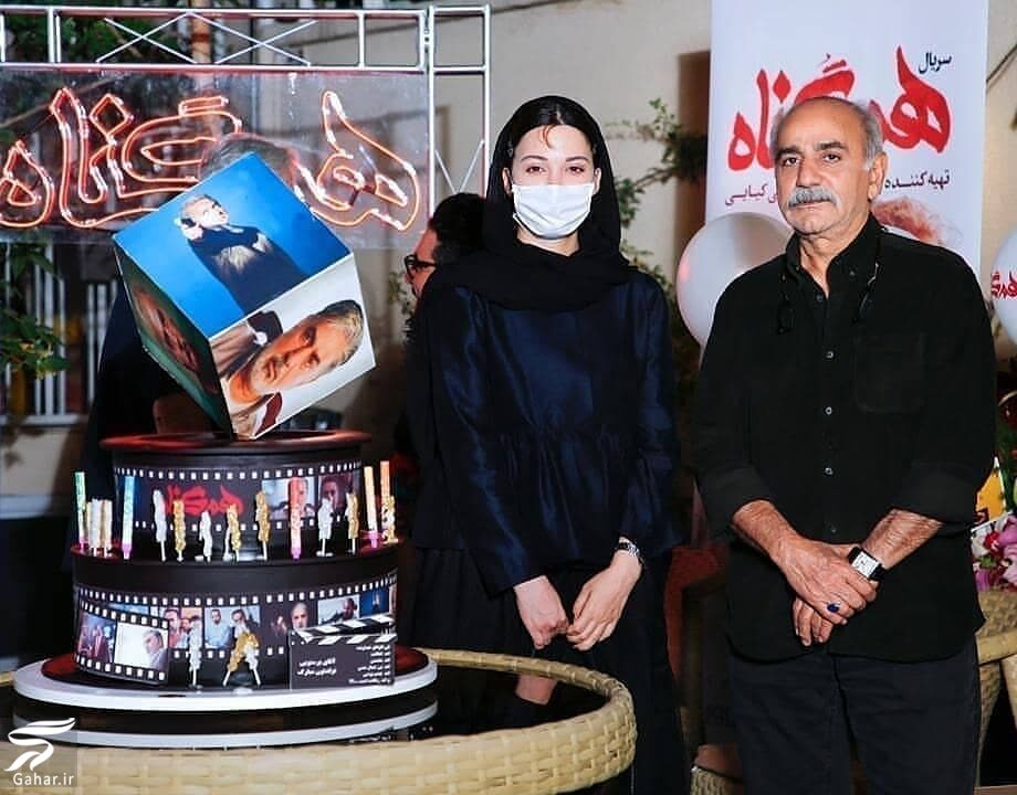 عکس های دورهمی بازیگران سریال هم گناه در جشن تولد پرویز پرستویی