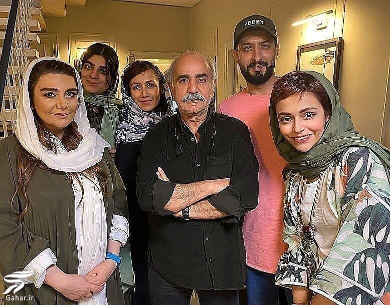عکس های دورهمی بازیگران سریال هم گناه در جشن تولد پرویز پرستویی