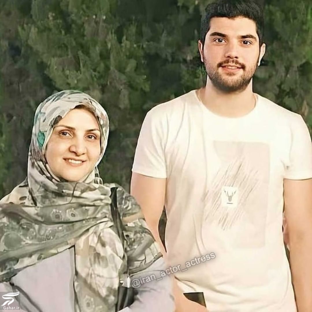 عکس مادر سینا مهراد با چهره ای جوان و زیبا
