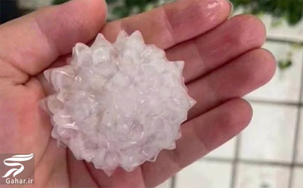 بارش تگرگ کرونایی در چین + عکس