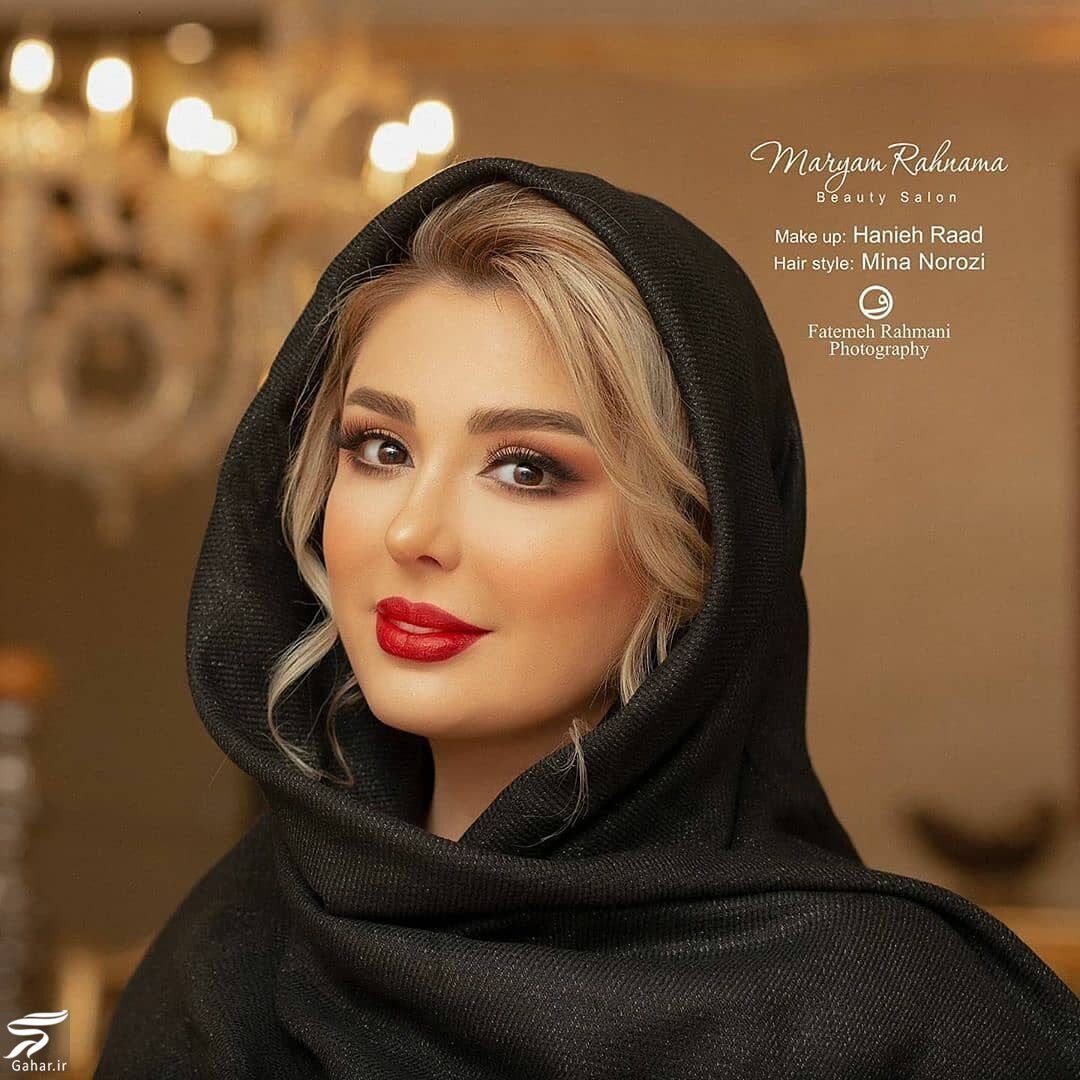 عکسهای زیبا و جذاب از جدیدترین آرایش نیوشا ضیغمی
