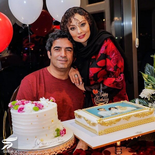 عکسهای تولد 48 سالگی منوچهر هادی در کنار همسر و دخترش