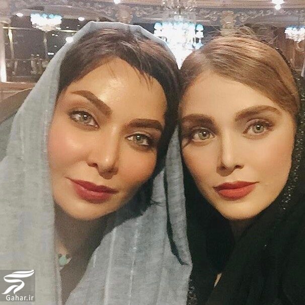 عکس فقیهه سلطانی و خواهرش