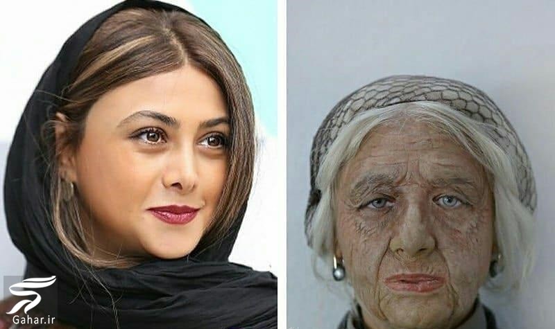 گریم های سنگین بازیگران سینمای ایران | تصاویر