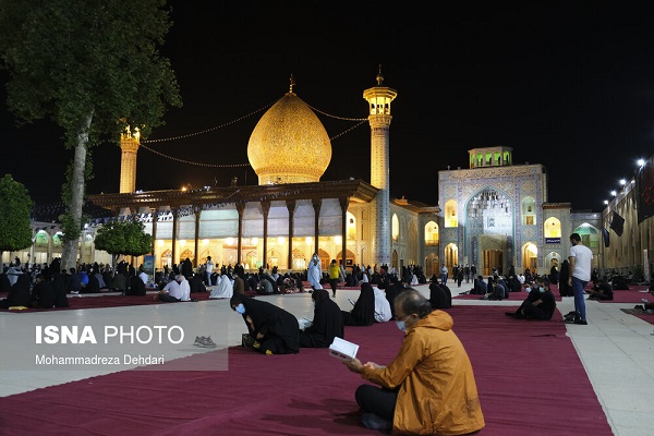 عکسهای مراسم شب نوزدهم ماه رمضان 1400