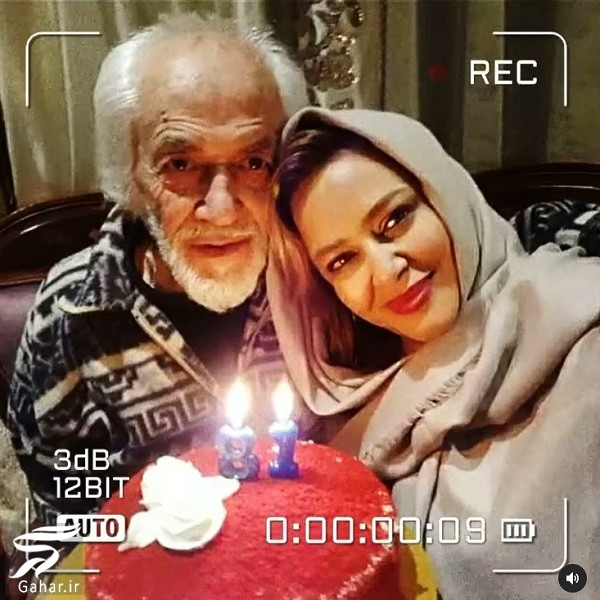 بهاره رهنما عزادار پدرش شد ; عکس
