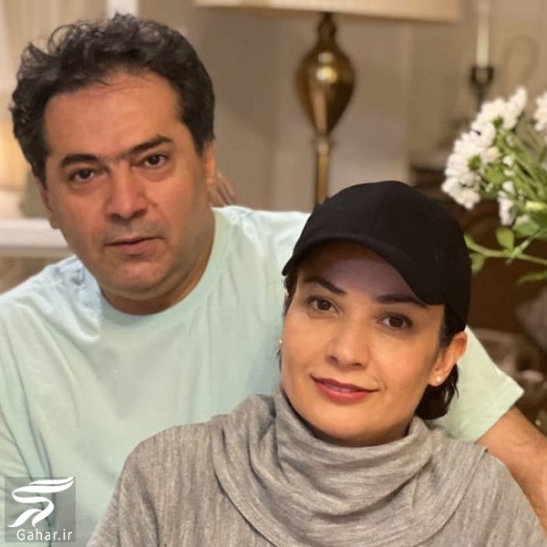 عکس جدید نسرین نصرتی و همسرش