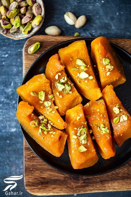 روش پخت کدو حلوایی با دارچین