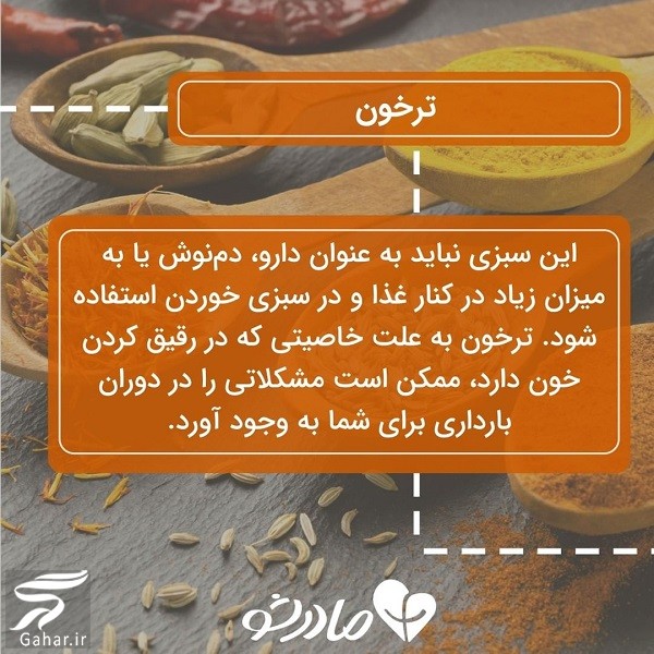 این ادویه ها نباید در دوران بارداری مصرف شوند