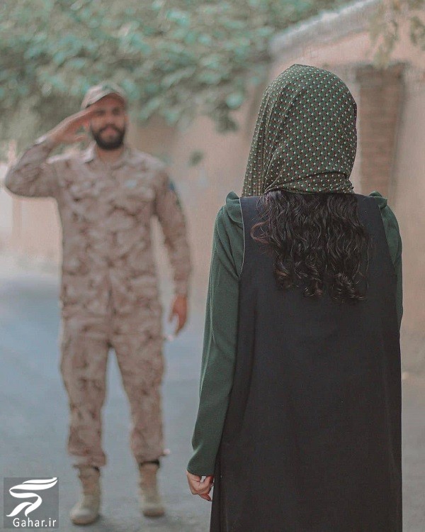 عکس سربازی غمگین