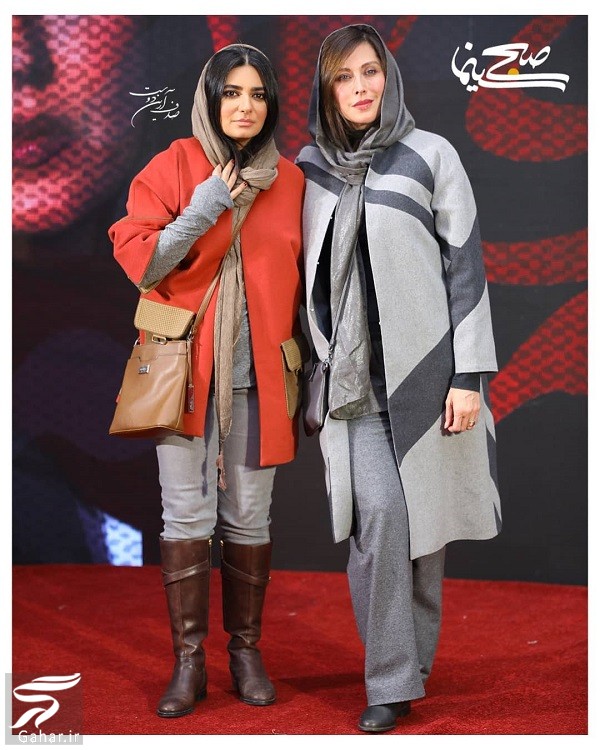 عکسهای بازیگران در اکران خصوصی صحنه زنی