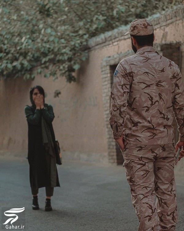 عکس سربازی غمگین
