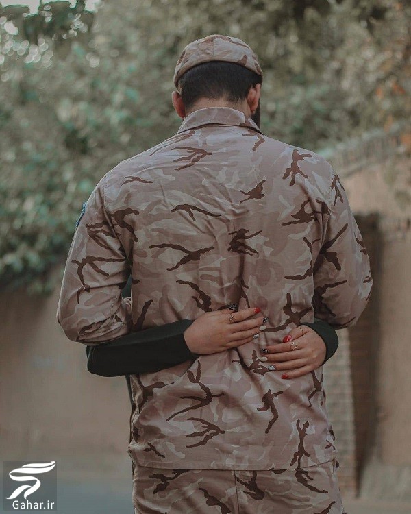 عکس سربازی غمگین