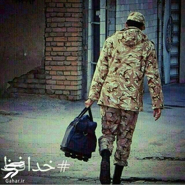 عکس سربازی غمگین