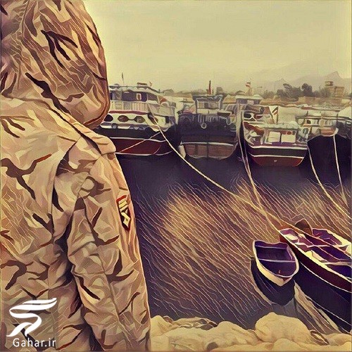 عکس سربازی غمگین