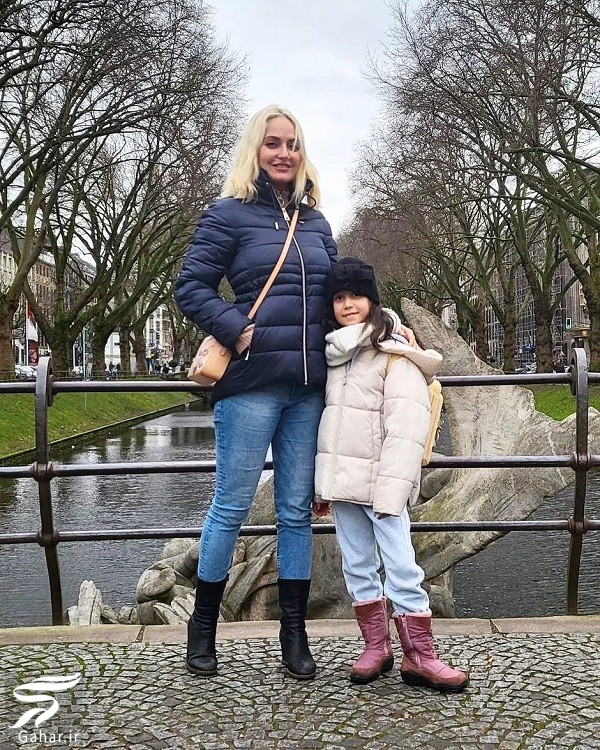 جدیدترین عکسهای مهناز افشار و دخترش
