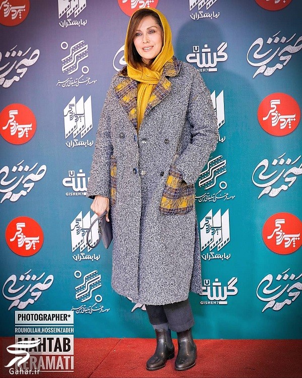 عکسهای بازیگران در اکران فیلم صحنه زنی