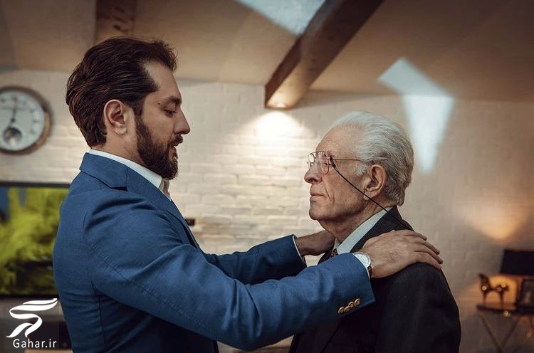 بهرام رادان عزادار پدرش شد + عکس رادان با پدرش