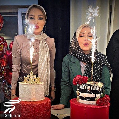 عکسهای تولد 53 سالگی مرجانه گلچین در کنار طلا گلزار و سایر بازیگران
