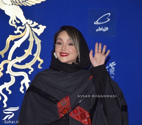 عکسهای نازنین بیاتی در جشنواره فجر 1400