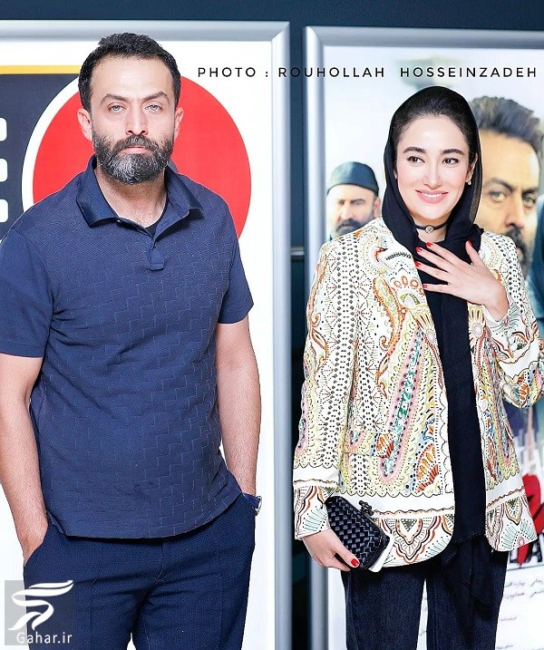 عکسهای بهاره افشاری در اکران فیلم روز ششم