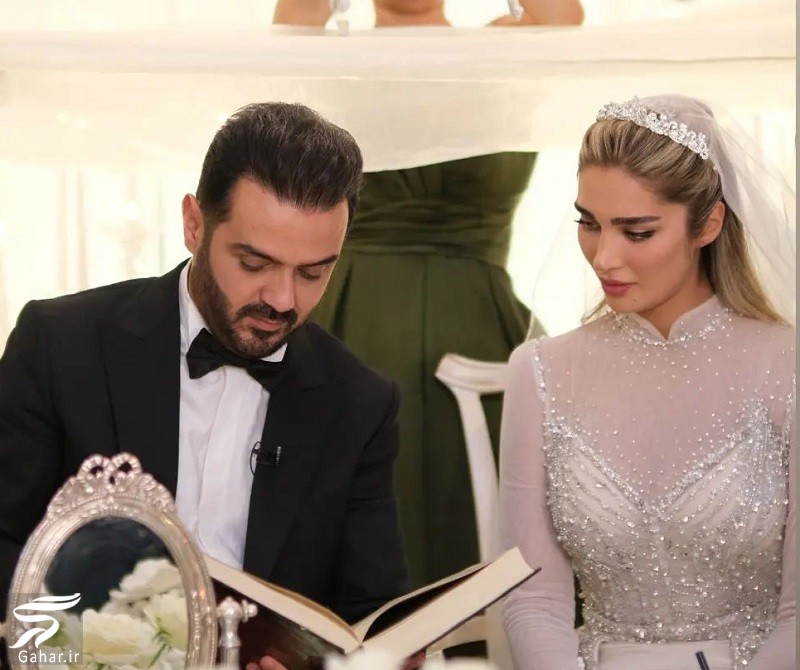 عکسهای عروسی آناشید حسینی با دکتر چلبیانلو