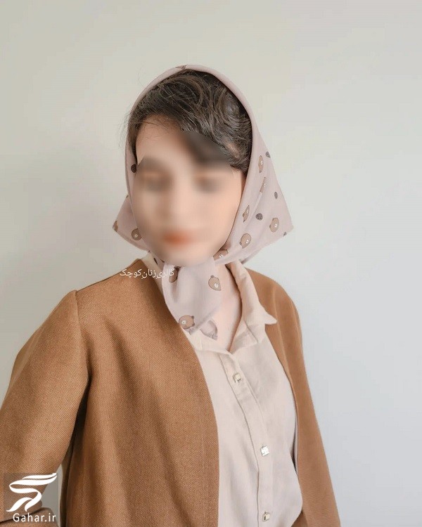 آموزش بستن مینی اسکارف