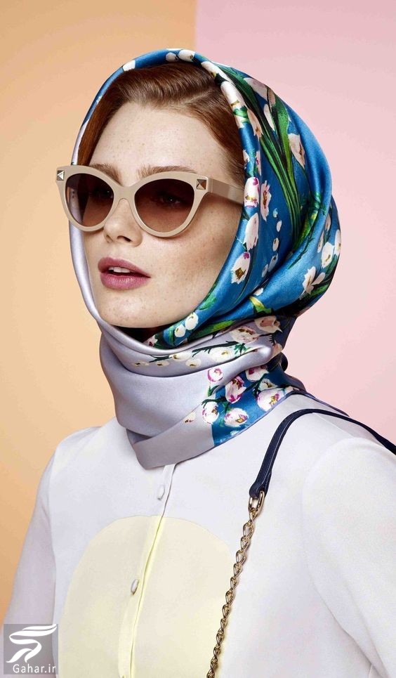 آموزش بستن مینی اسکارف