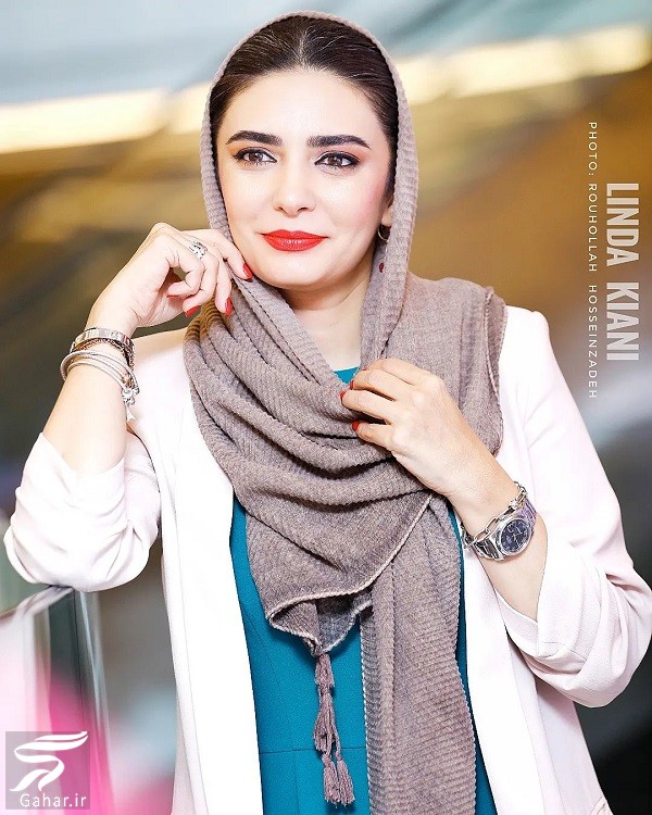 استایل لیندا کیانی در اکران بازیووو / تصاویر