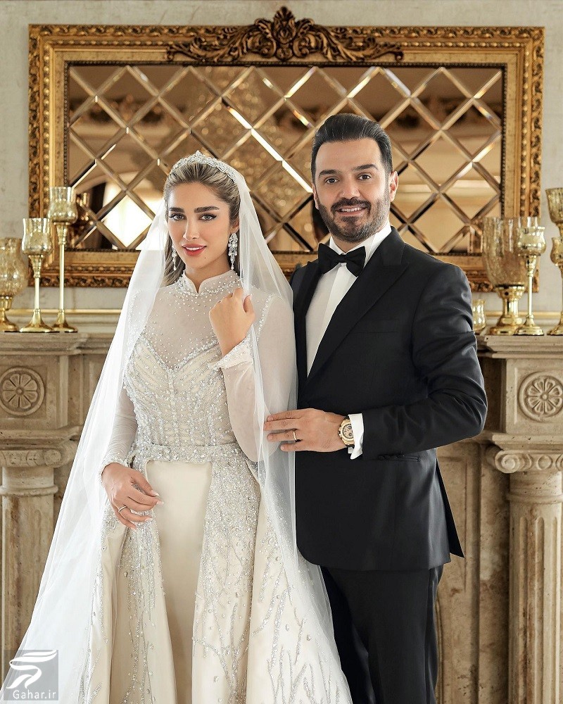 عکسهای عروسی آناشید حسینی با دکتر چلبیانلو