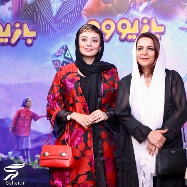 عکسهای یکتا ناصر در اکران خصوصی بازیوو