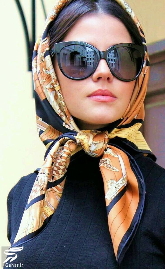 آموزش بستن مینی اسکارف