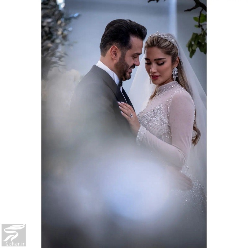 عکسهای عروسی آناشید حسینی با دکتر چلبیانلو